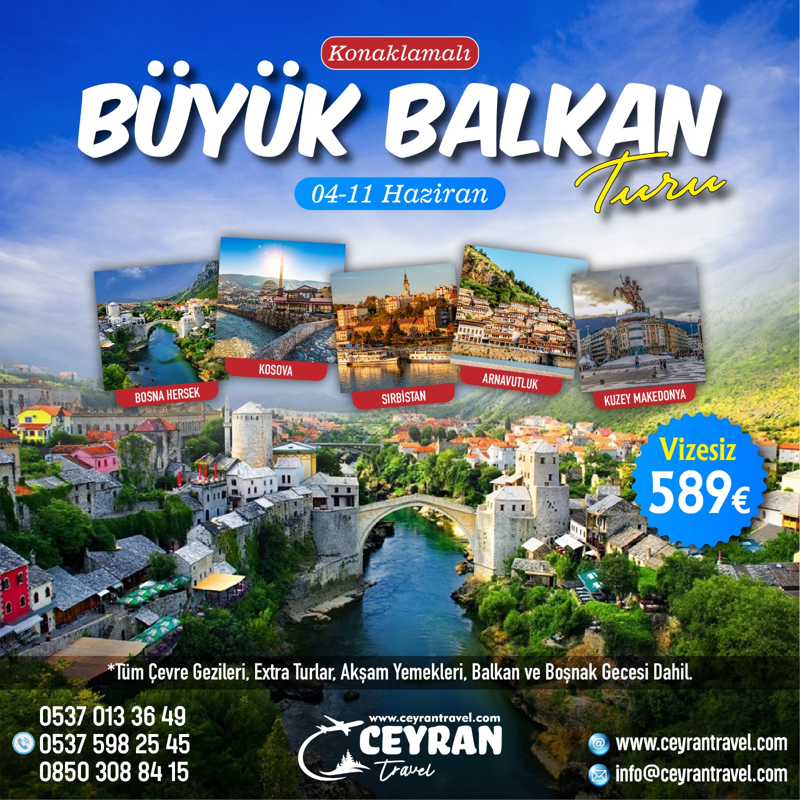 BÜYÜK BALKAN TURU